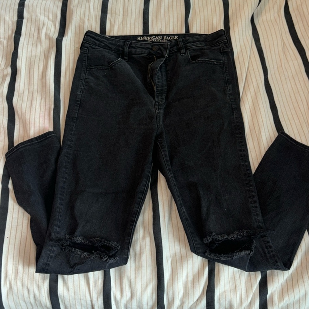 American eagle super hi rise jegging